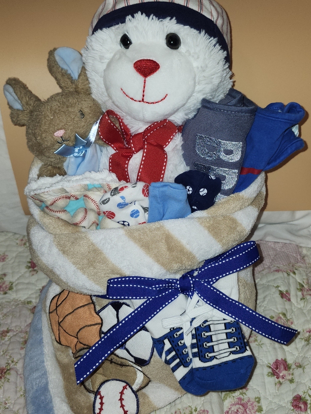 "Twice Loved" baby bundle/ Sports/ Baseball/ baby items/ baby gift